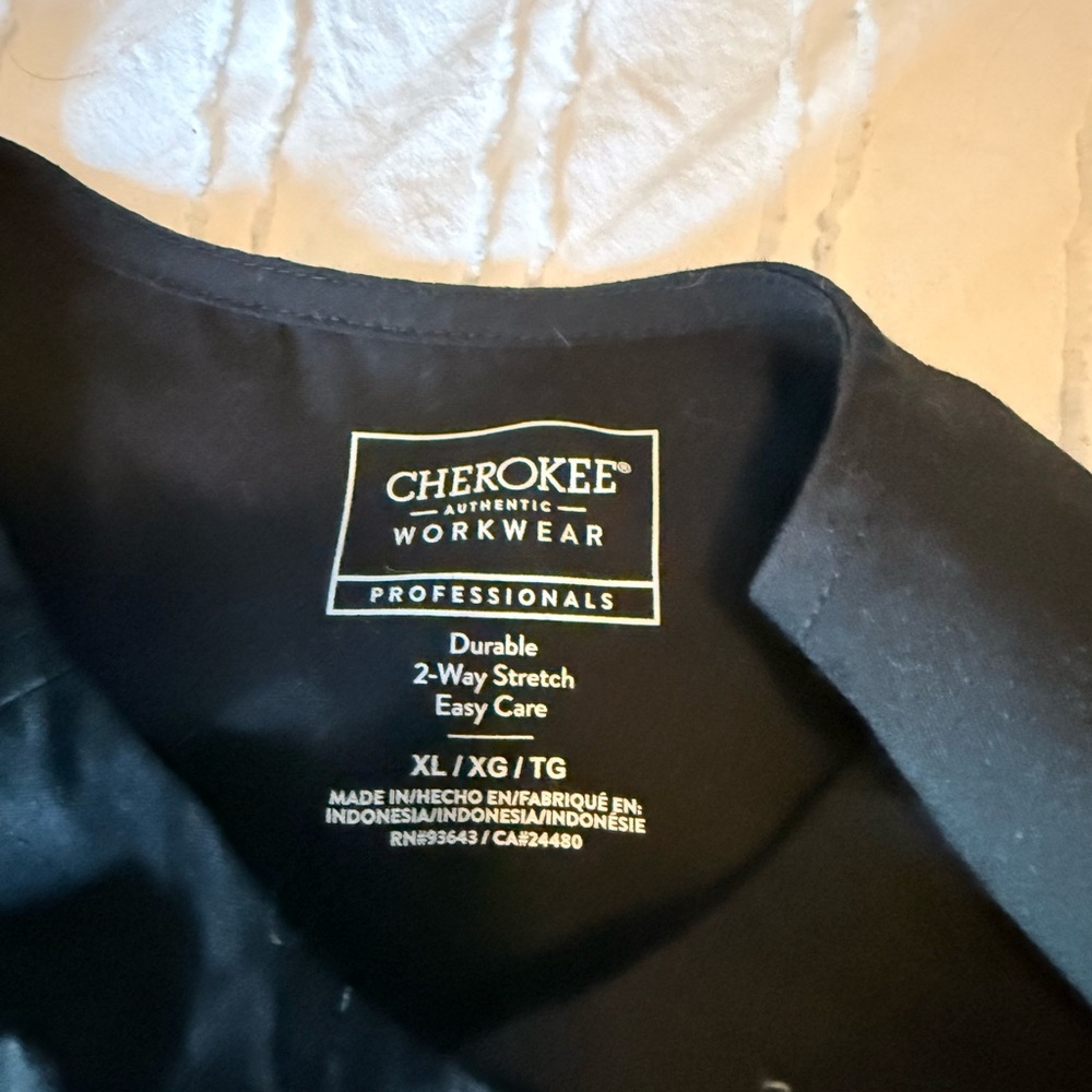 Cherokee Black Professional Jacket